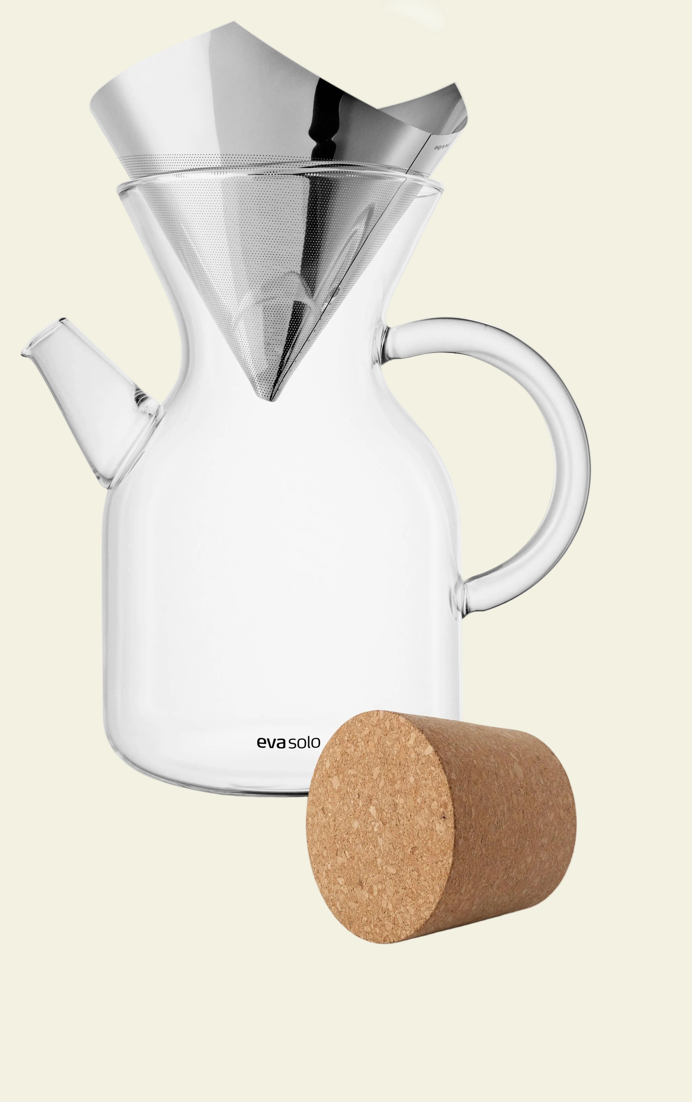 Pour-Over Coffee Maker and Serving Carafe 1.0 Liter