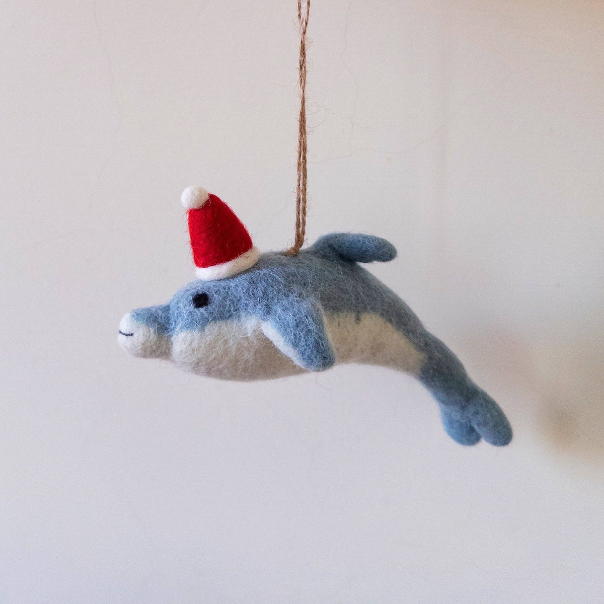 Felt Ornament - Dolphin: No Hat