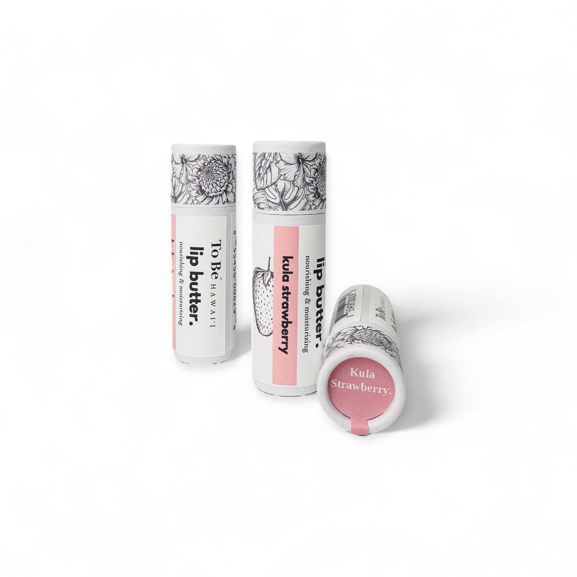 Kula strawberry lip butter.