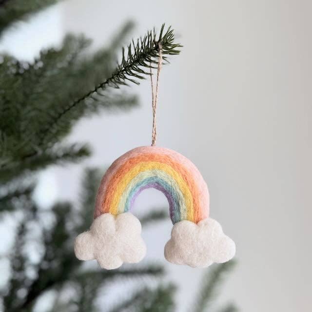 Felt Ornament - Rainbow: Rainbow