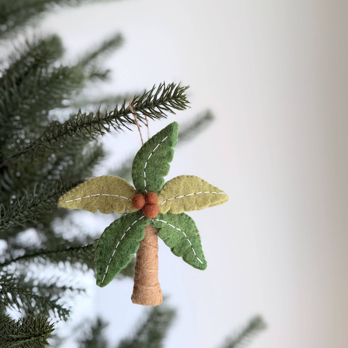 Felt Ornament - 2026 Palm Tree