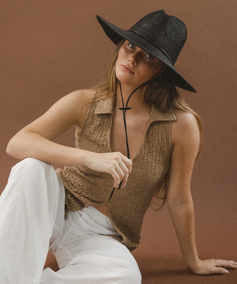 Ozzy Packable Straw Sun Hat